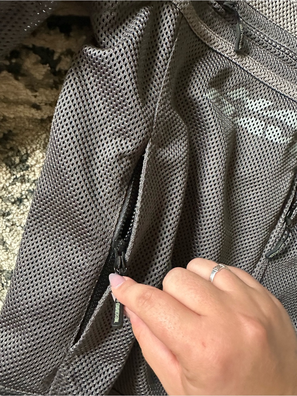 Harley-Davidson Gray Mesh Riding Jacket - Picture 4 of 7